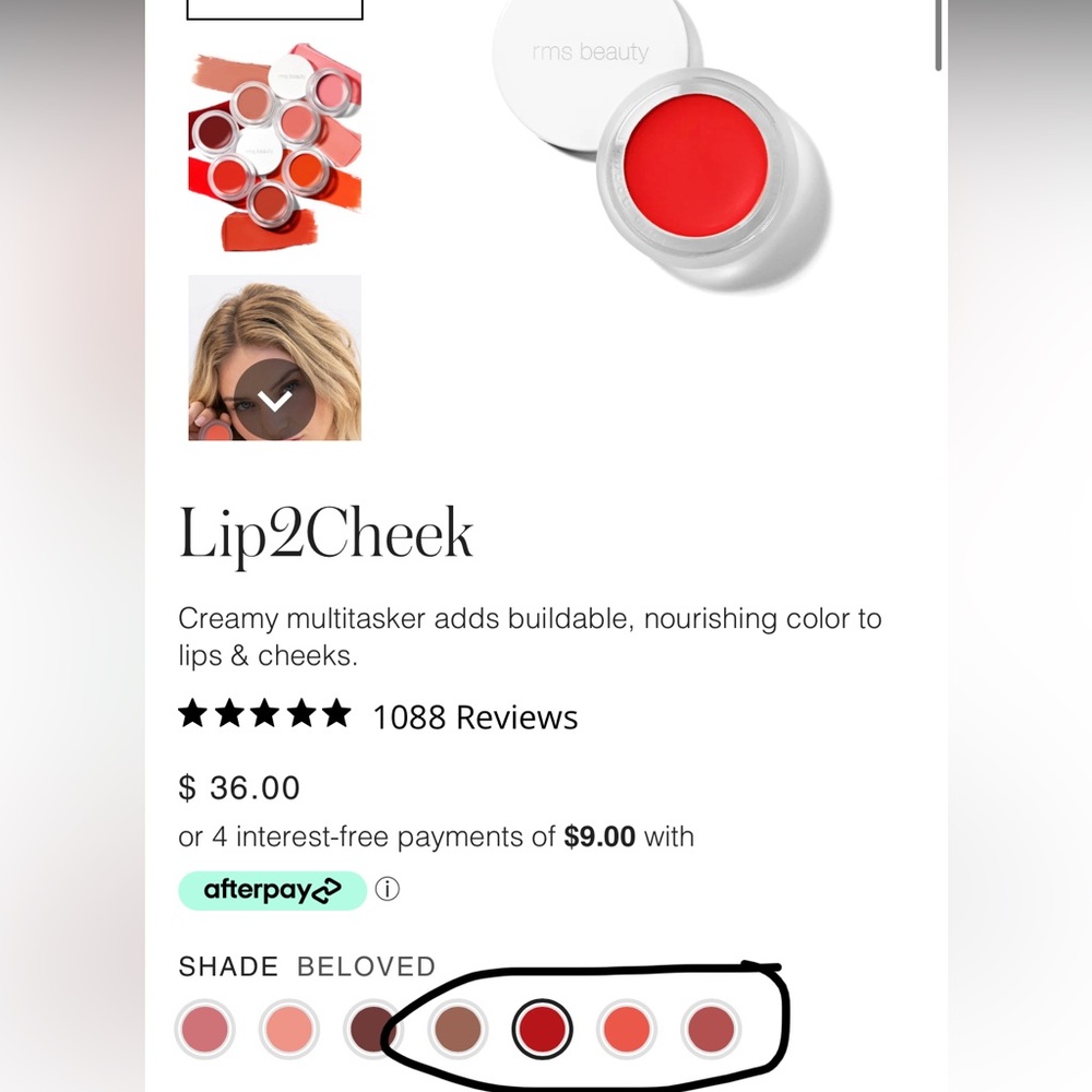 Lip2cheeck